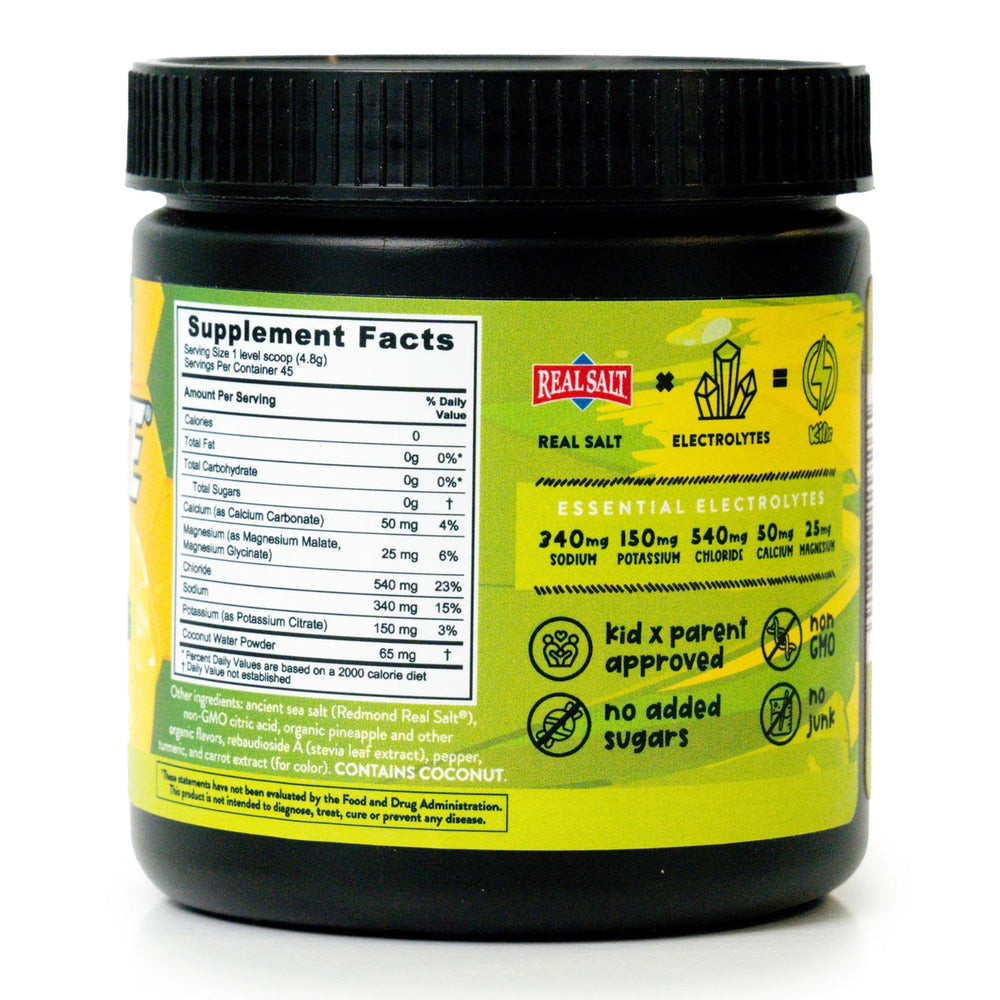 Supplement Facts for Re-Lyte Kids Hydration Electrolyte Powder