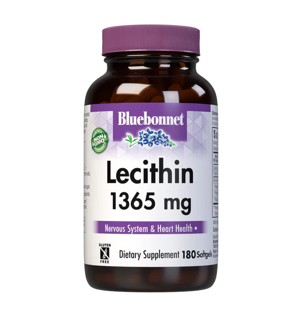 Bluebonnet Lecithin 1365mg - 180 softgels