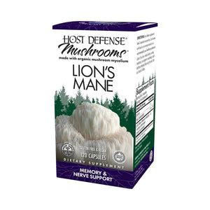 Host Defense Lion's Mane - 120 Veg Caps