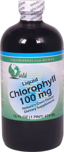 World Organic Liquid Chlorophyll 100mg