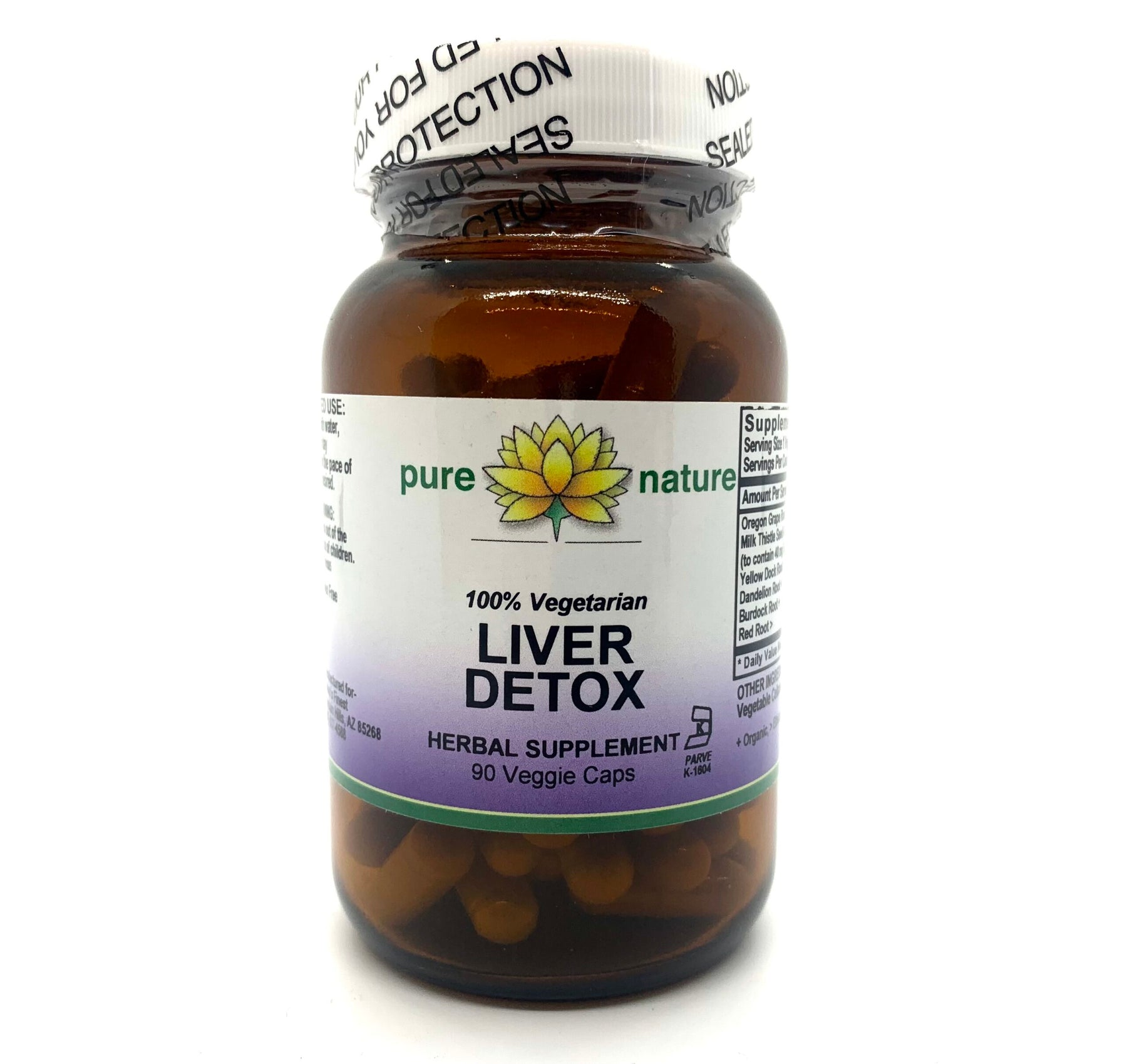 Pure Nature Liver Detox 90 veg caps