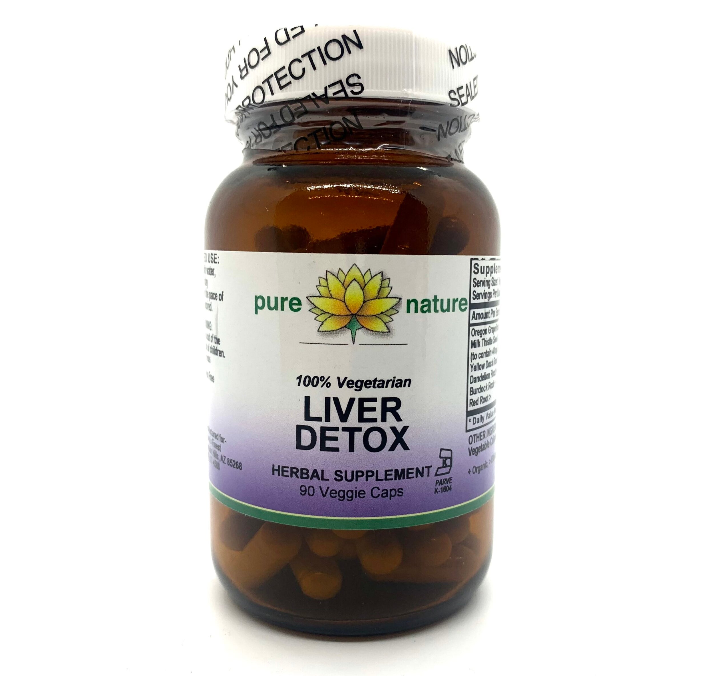 Pure Nature Liver Detox 90 veg caps
