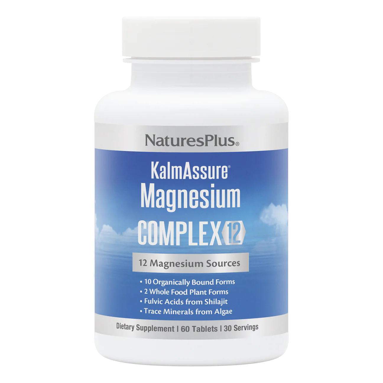 Nature's Plus KalmAssure® Magnesium Complex 12 - 60 Tablets