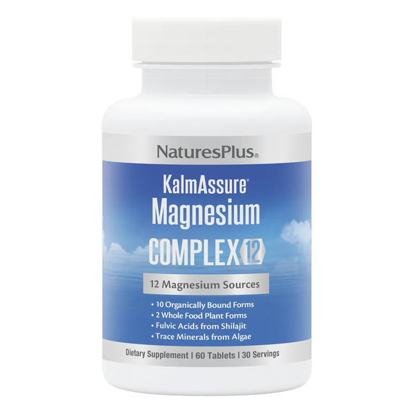 Nature's Plus KalmAssure® Magnesium Complex 12 - 60 Tablets