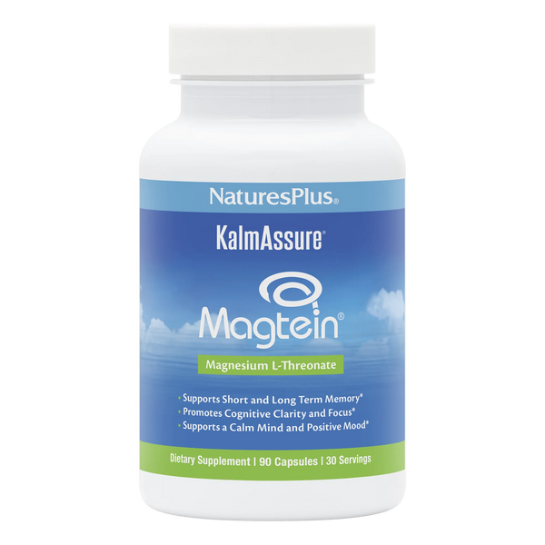 Nature's Plus KalmAssure® Magtein® Magnesium L-Threonate - 90 Capsules