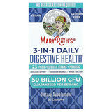 Mary Ruth's 3-IN-1 Daily Digestive Health, 50 Billion CFU, 30 caps
