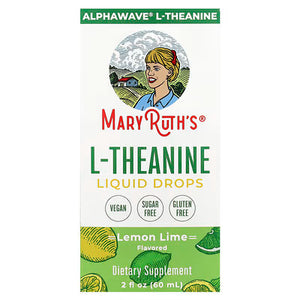Mary Ruth's L-Theanine Drops Lemon Lime - 2 fl oz