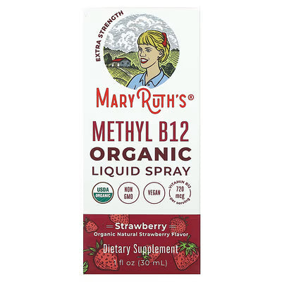 Mary Ruth's Methyl B12 Organic Liquid Spray, 1 fl. oz.