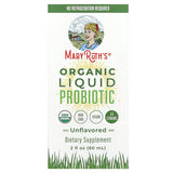 Mary Ruth's Organic Liquid Probiotic, unflavored, 2 fl. oz.