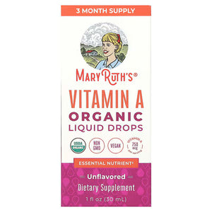 Mary Ruth's Vitamin A Organic Liquid Drops, 1 fl. oz.
