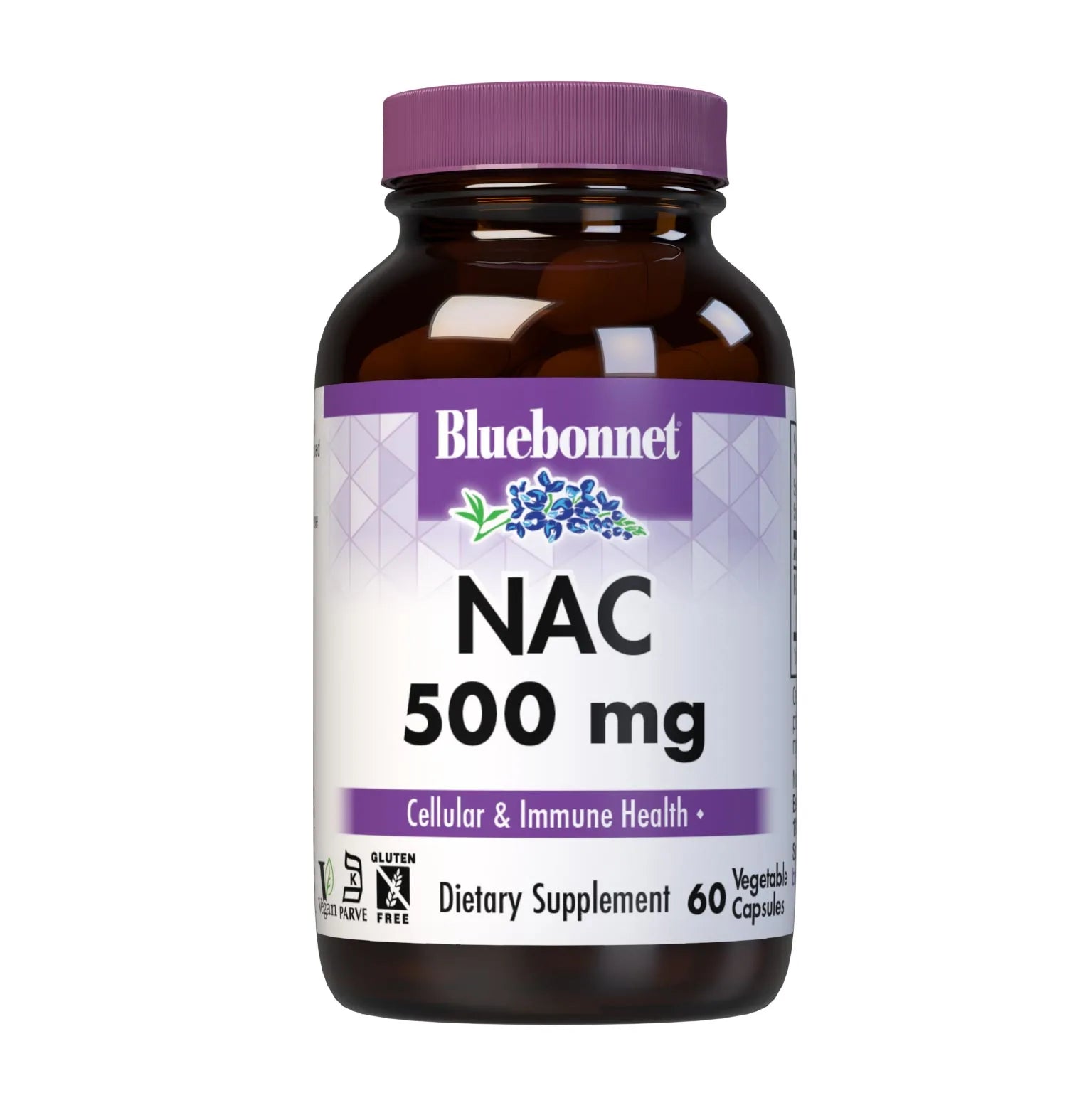Bluebonnet NAC 500mg 60 Veg Caps