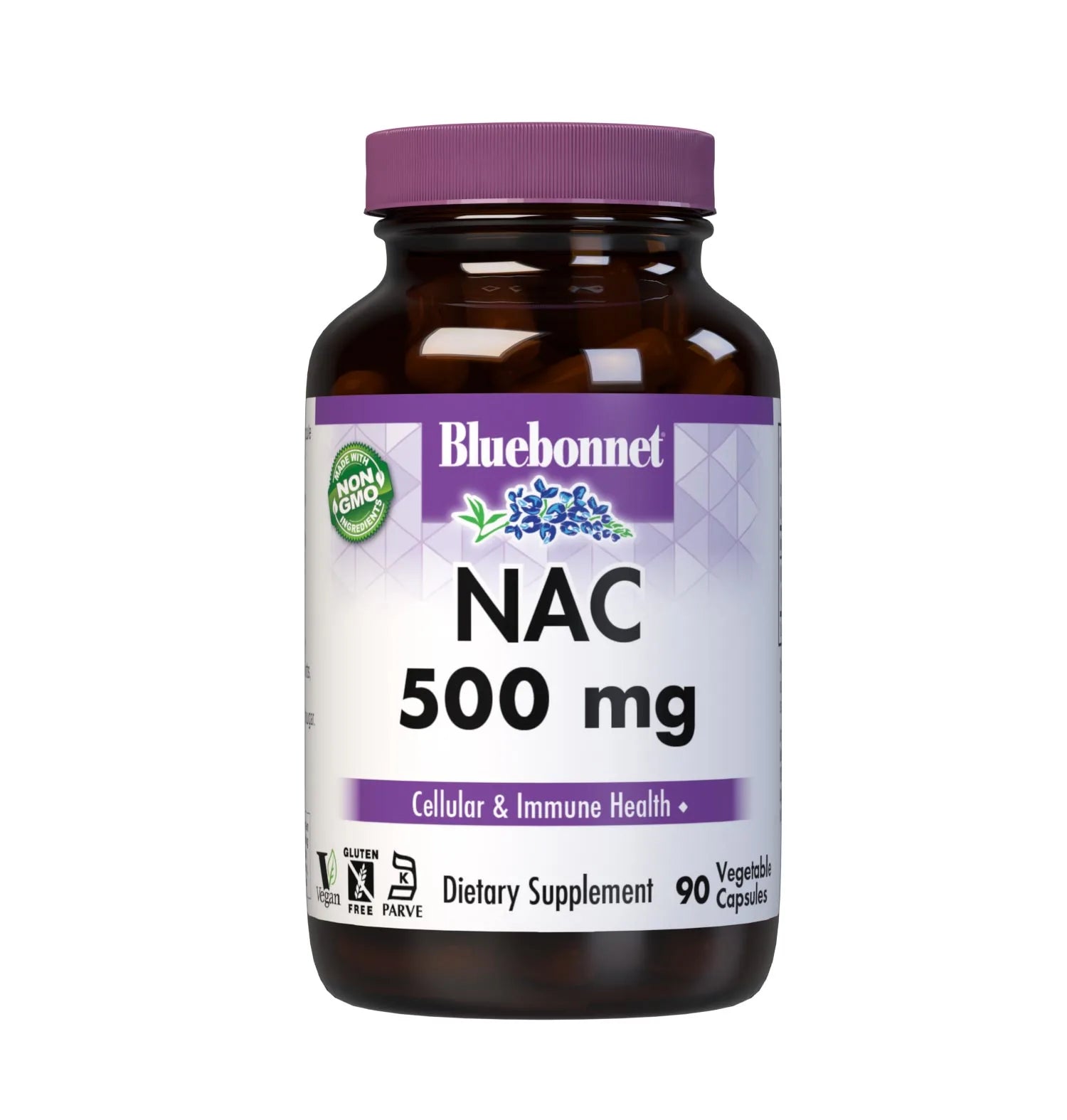Bluebonnet NAC 500mg 90 Veg Caps