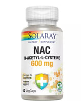 Solaray NAC 600mg 60 VegCaps
