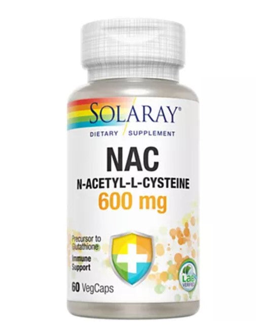 Solaray NAC 600mg 60 VegCaps