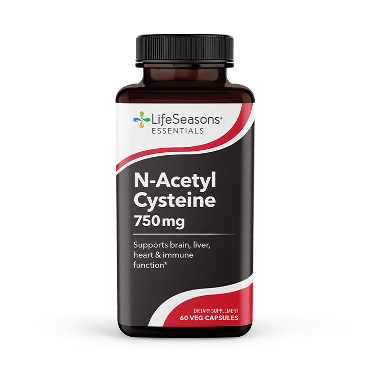 LifeSeasons NAC 750mg - 60 capsules