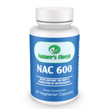 Nature's Finest NAC 600mg - 60 Capsules