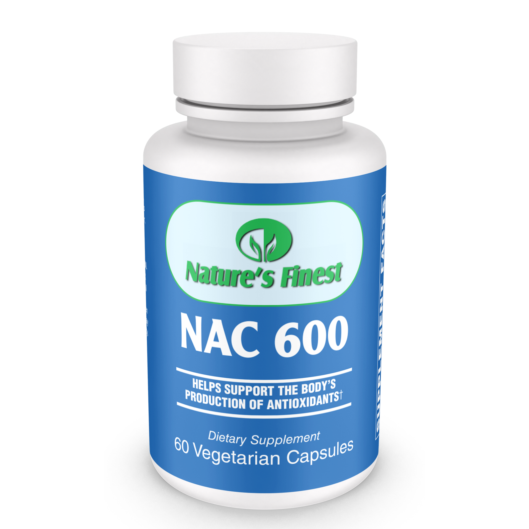 Nature's Finest NAC 600mg - 60 Capsules