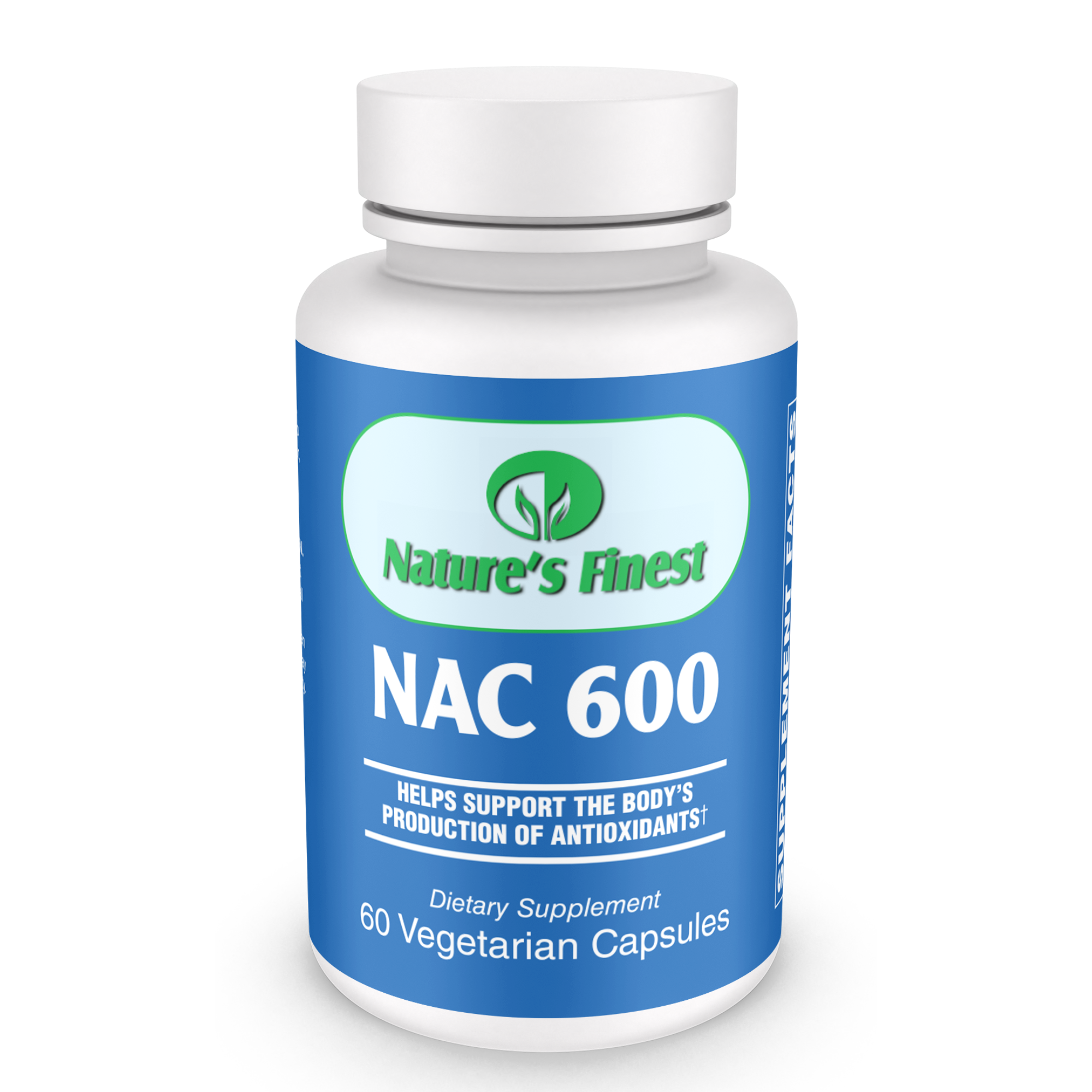 Nature's Finest NAC 600mg - 60 Capsules