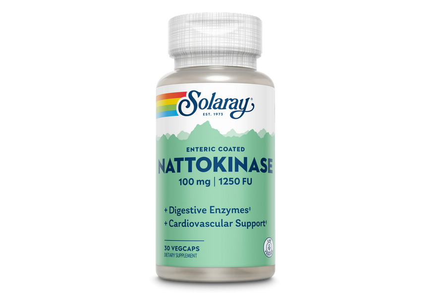 Solaray Nattokinase 1,250 FU (100mg) - 30 Veg Caps
