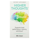 Natural Factors 3 Brains Higher Thoughts 90 softgels