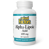 Natural Factors Alpha-Lipoic Acid 400 mg 60 caps