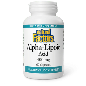Natural Factors Alpha-Lipoic Acid 400 mg 60 caps