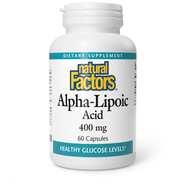 Natural Factors Alpha-Lipoic Acid 400 mg 60 caps