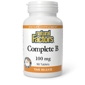Natural Factors B Complete 100 mg - 90 tabs