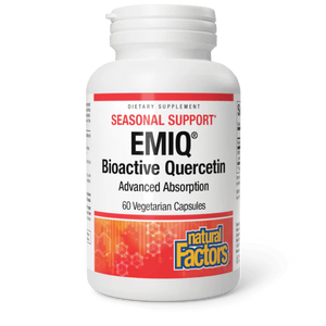 Natural Factors Bioactive Quercetin EMIQ 50 mg - 60 Vcaps