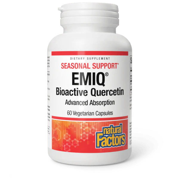 Natural Factors Bioactive Quercetin EMIQ 50 mg - 60 Vcaps