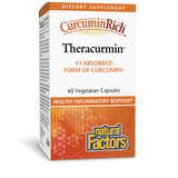 Natural Factors CurcuminRich® Theracurmin® 60 vegcaps