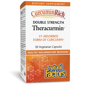 Natural Factors CurcuminRich® Theracurmin® Double Strength 60 Veg caps