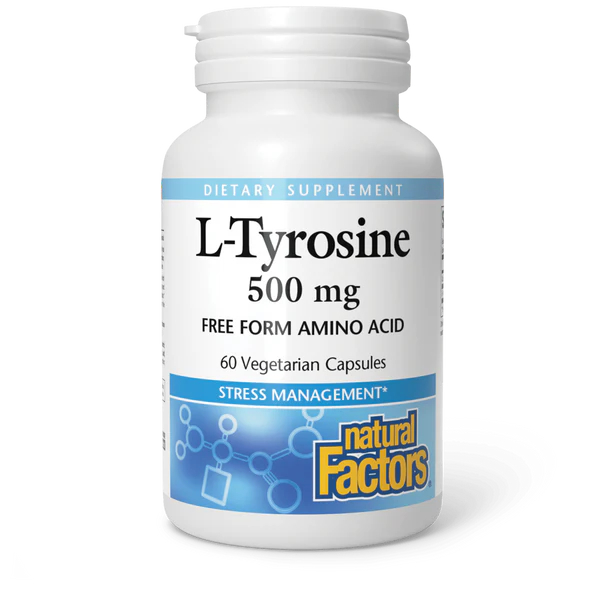 Natural Factors L-Tyrosine 500 mg 60 capsules