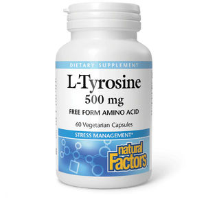 Natural Factors L-Tyrosine 500 mg 60 capsules