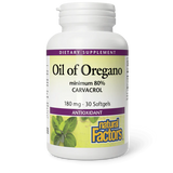 Natural Factors Oil of Oregano 180 mg - 60 Softgels