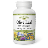 Natural Factors HerbalFactors® Olive Leaf 500 mg - 60 Caps