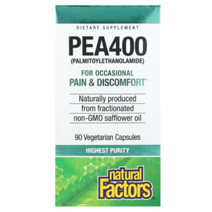 Natural Factors PEA 400 - 90 Capsules