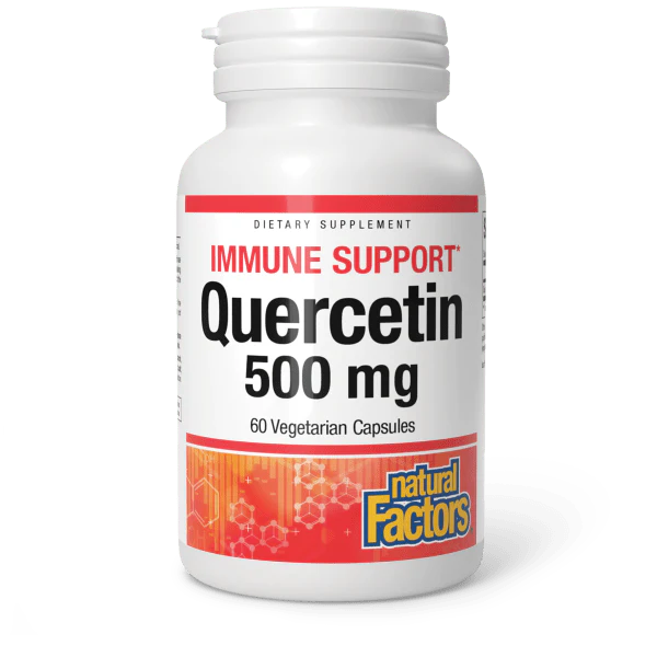 Natural Factors Quercetin 500 mg - 60 vegcaps