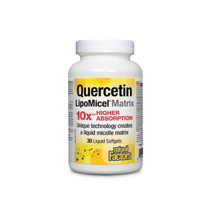 Natural Factors LipoMicel Matrix Quercetin 30 softgels
