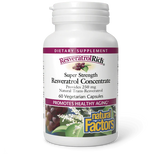 Natural Factors ResveratrolRich® 250 mg 60 vegcaps