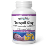 Natural Factors Stress-Relax® Tranquil Sleep® 60 chewable tabs