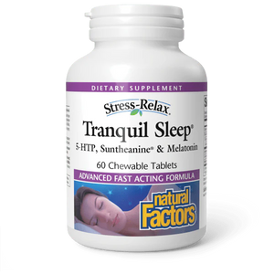 Natural Factors Stress-Relax® Tranquil Sleep® 60 chewable tabs