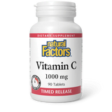 Natural Factors Vitamin C 1000 mg Time Release