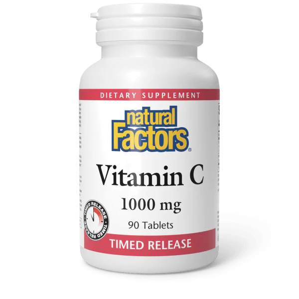 Natural Factors Vitamin C 1000 mg Time Release