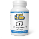 Natural Factors Vitamin d3 5000 iu