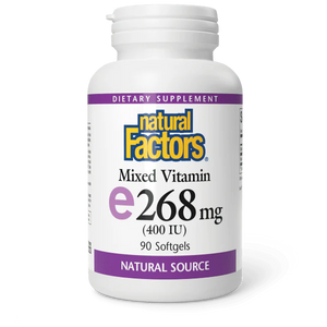 Natural Factors Vitamin E 268 mg (400 iu) - 90 softgels
