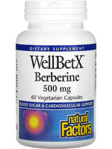 Natural Factors WellBetX® Berberine 500 mg
