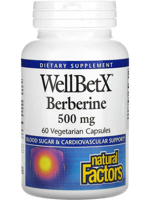 Natural Factors WellBetX® Berberine 500 mg