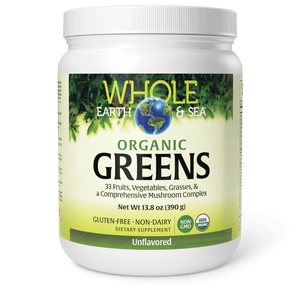 Whole Earth and Sea Fermented Greens Unflavored 13.8oz