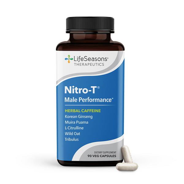 LifeSeasons Nitro-T Men's Performance Support - 90 Veg Caps